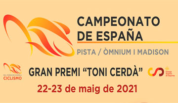 Campeonato España Pista, Madison y Omnium 2021