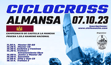 I Ciclocrós Castillo de Almansa- Cto Castilla-La Mancha CX 2023
