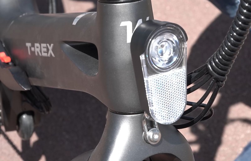 Bicicleta plegable eléctrica WALIO T-REX – Bianchi – THEBIKE