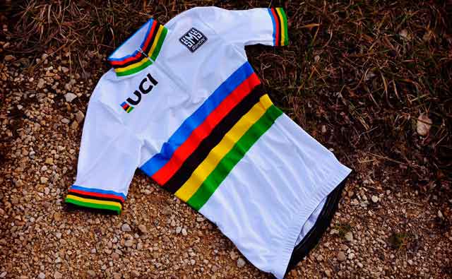 La UCI el maillot de campeón del mundo |