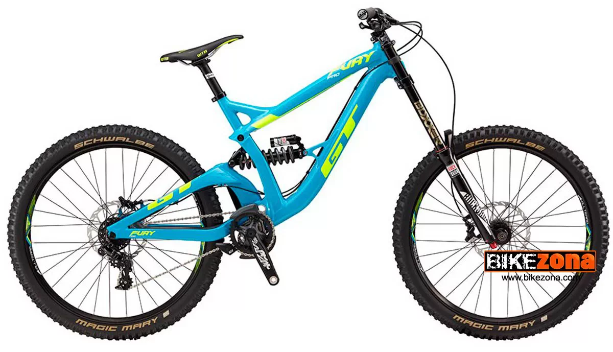 GT FURY PRO SRAM 2017 Cat logo bicicletas MTB FREERIDE DH